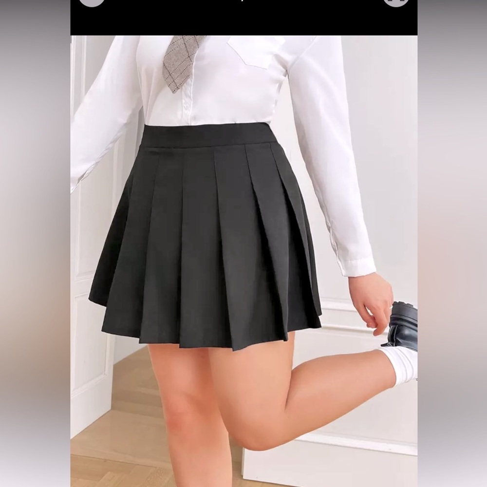 Wild Fable Black Skater Skirt